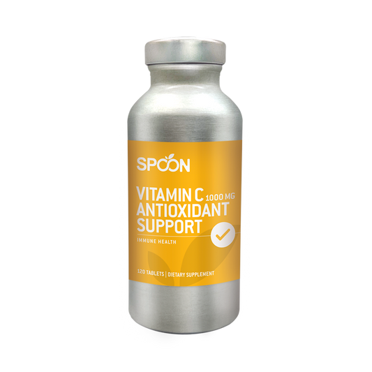 Spoon Vitamin C, 1000mg, 120 Count Tablets